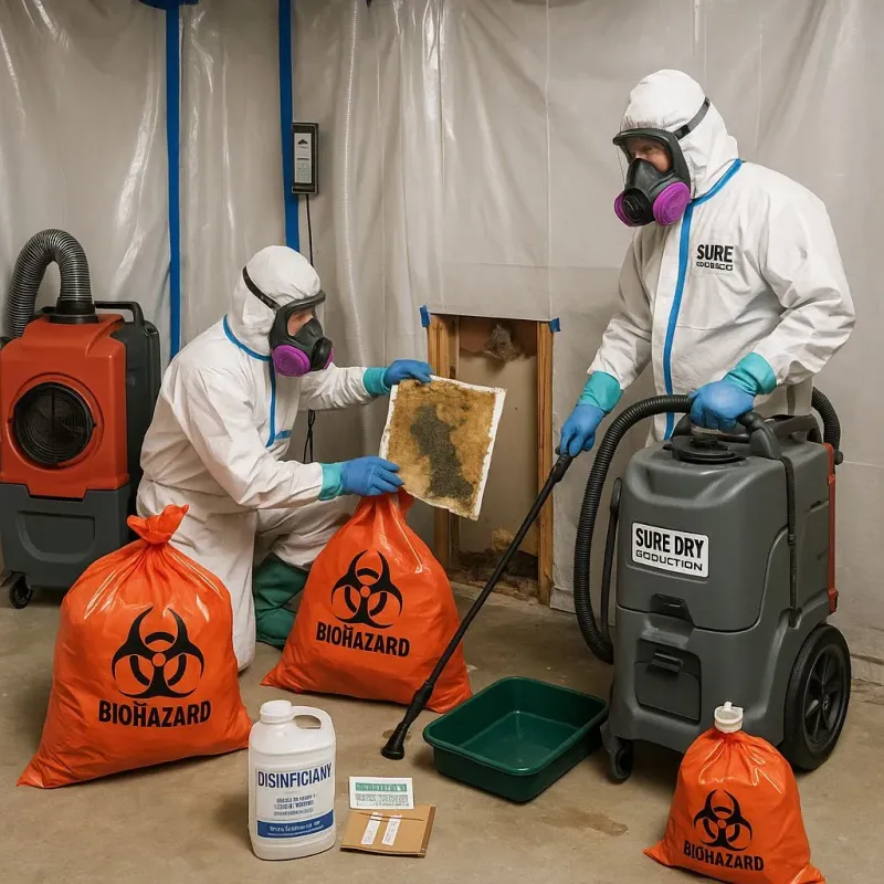 Contaminated Water Handling Protocols process in Longtown, OK