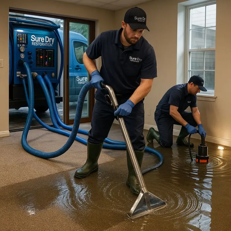 Water Extraction and Removal process in Longtown, OK